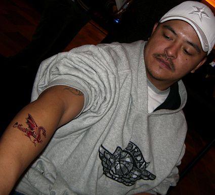 Airbrush Dragon Tat 